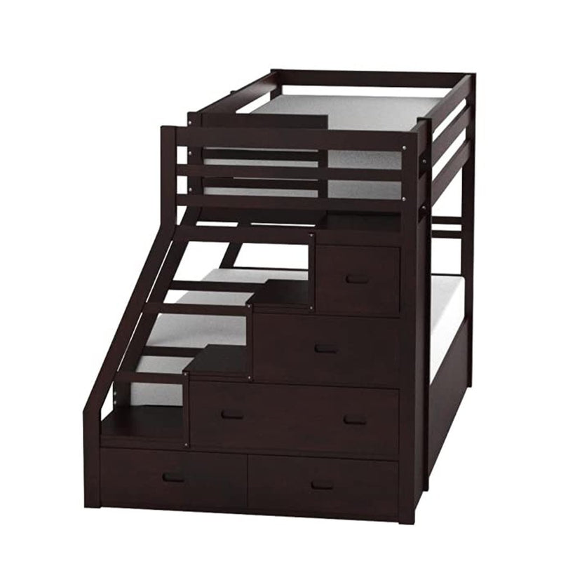 Twin over Full bunk beds