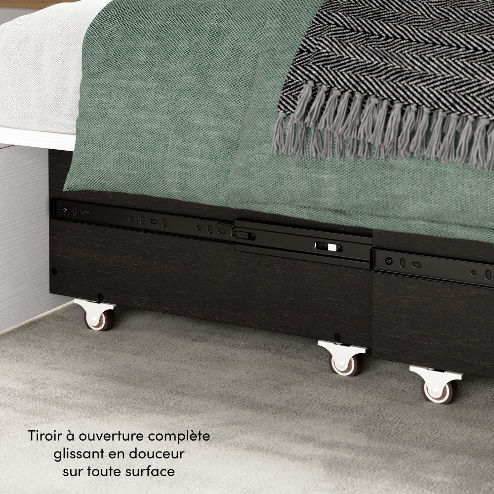 Key West Murphy Cabinet Bed with Pullout Drawer