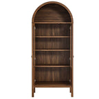 Tessa Tall Storage Display Cabinet EEI-6638-WAL in Walnut