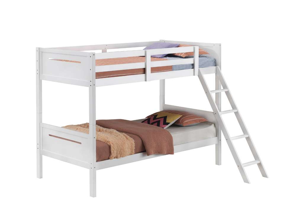 Littleton Twin/Twin Bunk Bed 405051WHT in White