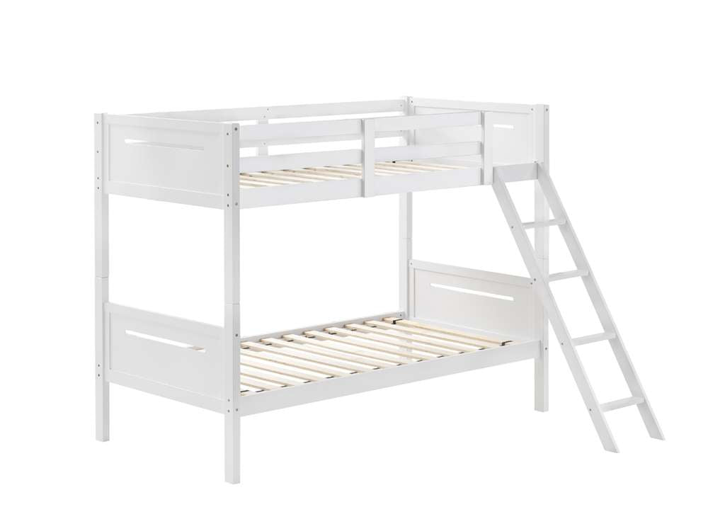 Littleton Twin/Twin Bunk Bed 405051WHT in White
