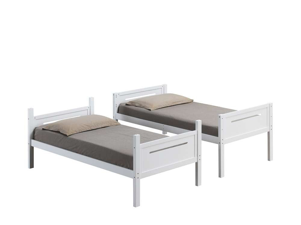 Littleton Twin/Twin Bunk Bed 405051WHT in White