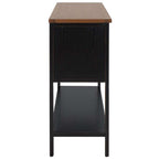 Charlotte Sideboard AMH6517D in Black / Oak