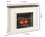 Washington 48in Farmhouse Fireplace Mantel WA5110.BJW