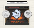 Washington 48in Farmhouse Fireplace Mantel WA5110.BJW