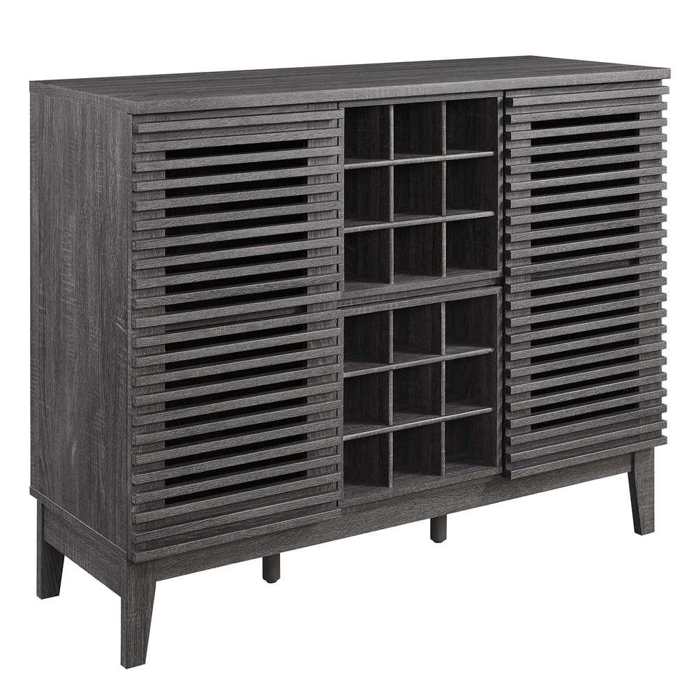 Render Bar Cabinet EEI-6156-CHA in Charcoal