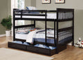 Chapman Full over Full Bunk Bed 460359 in Black