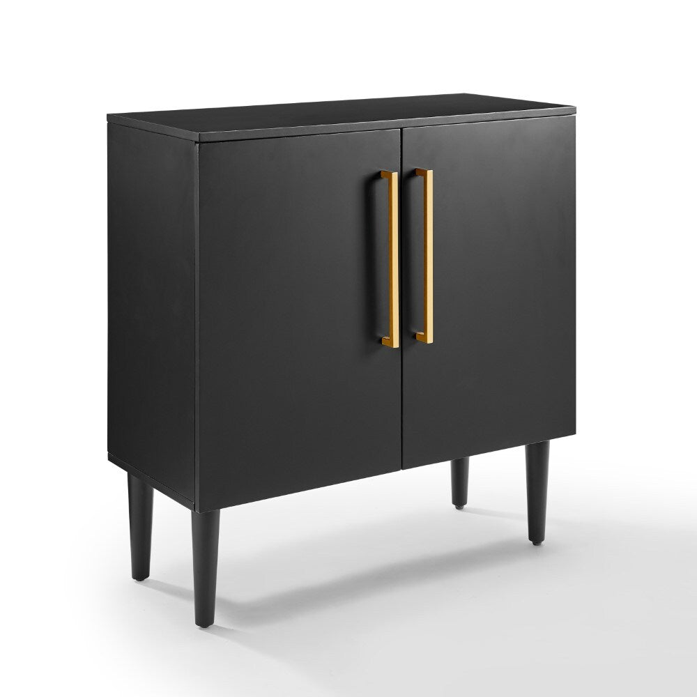 Everett Console Cabinet CF6122-MB in Matte Black