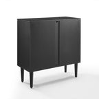 Everett Console Cabinet CF6122-MB in Matte Black