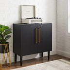 Everett Console Cabinet CF6122-MB in Matte Black