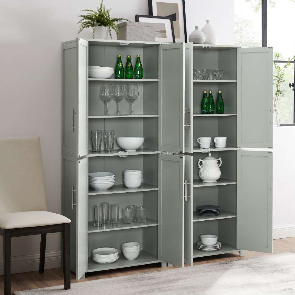 Savannah 2Pc Pantry Set KF33020GY in Gray