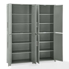 Savannah 2Pc Pantry Set KF33020GY in Gray