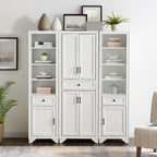 Tara 3 Piece Pantry Set KF33006WH in Distressed White