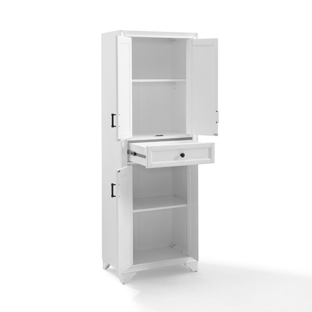 Tara Pantry CF3111-WH in Distressed White