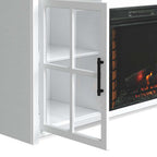 Hampton 74in Fireplace TV Stand HT5110.BJW