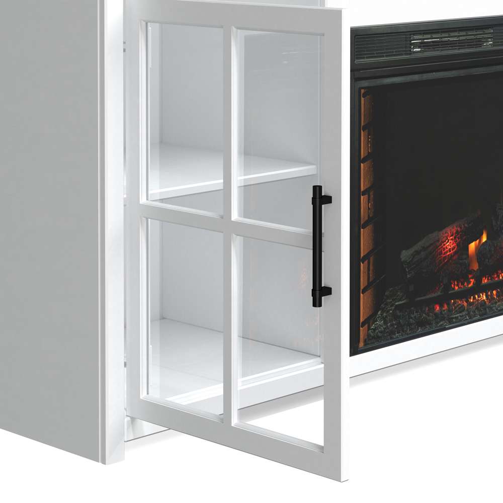 Hampton 74in Fireplace TV Stand HT5110.BJW