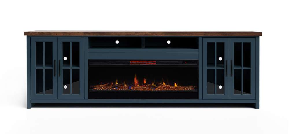 Nantucket 97in Fireplace TV Stand NT5410.BWK