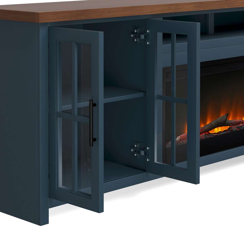 Nantucket 97in Fireplace TV Stand NT5410.BWK