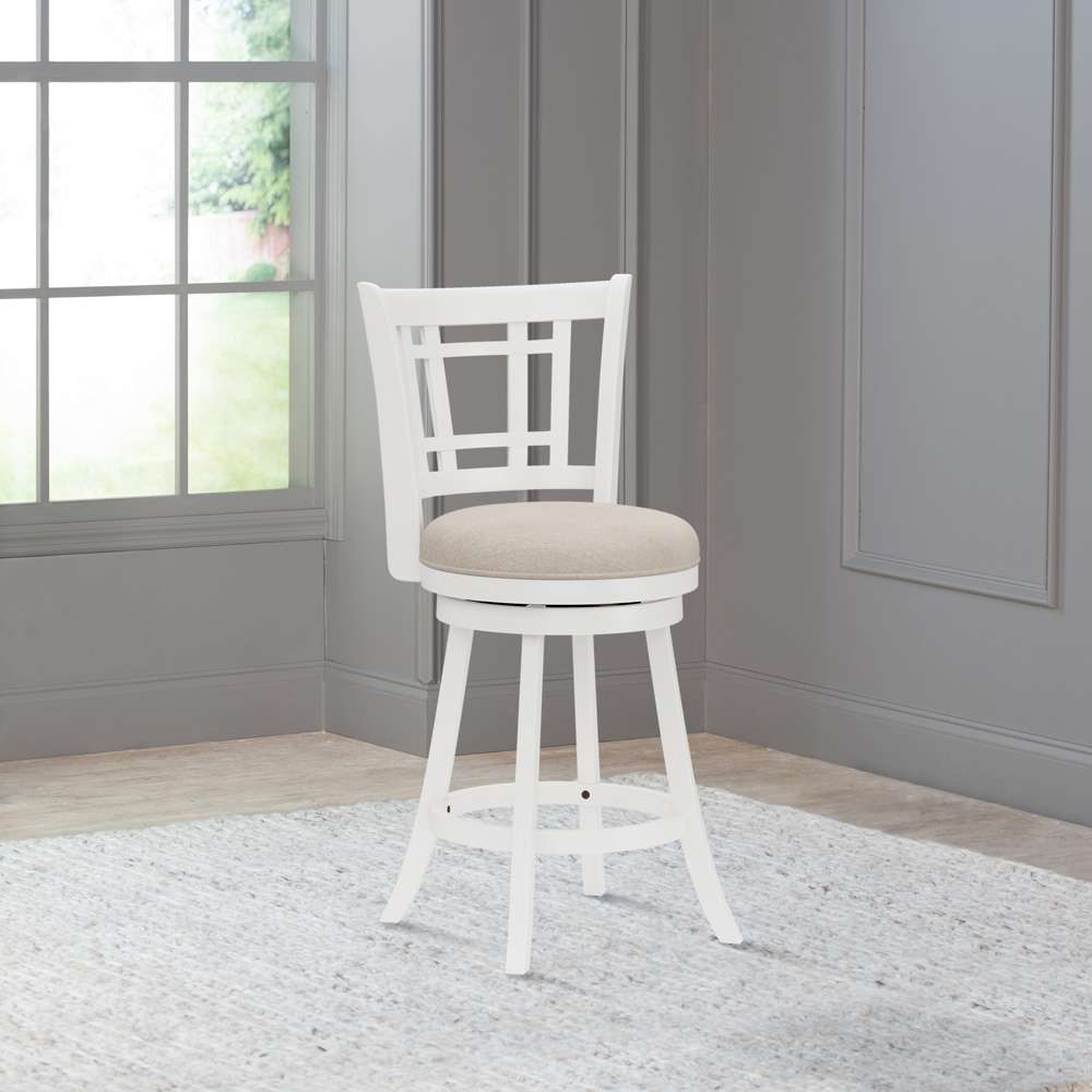Fairfox Wood Counter Height Swivel Stool 4650-828