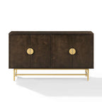 Blair Sideboard CF4220-BR in Dark Brown/Gold