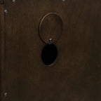 Blair Sideboard CF4220-BR in Dark Brown/Gold