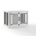 Dane Credenza Dog Crate CF4504-WH in White