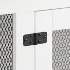 Dane Credenza Dog Crate CF4504-WH in White