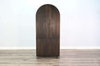 Arched Display Cabinet with Doors 2116UB in Urban Bronze