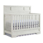 Foundry Flat Top Convertible Crib FN-CR-2701NR-WDV in White Dove
