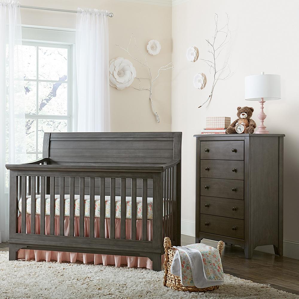 Taylor Convertible Crib TL-CR-8701NR-DU in Dusk
