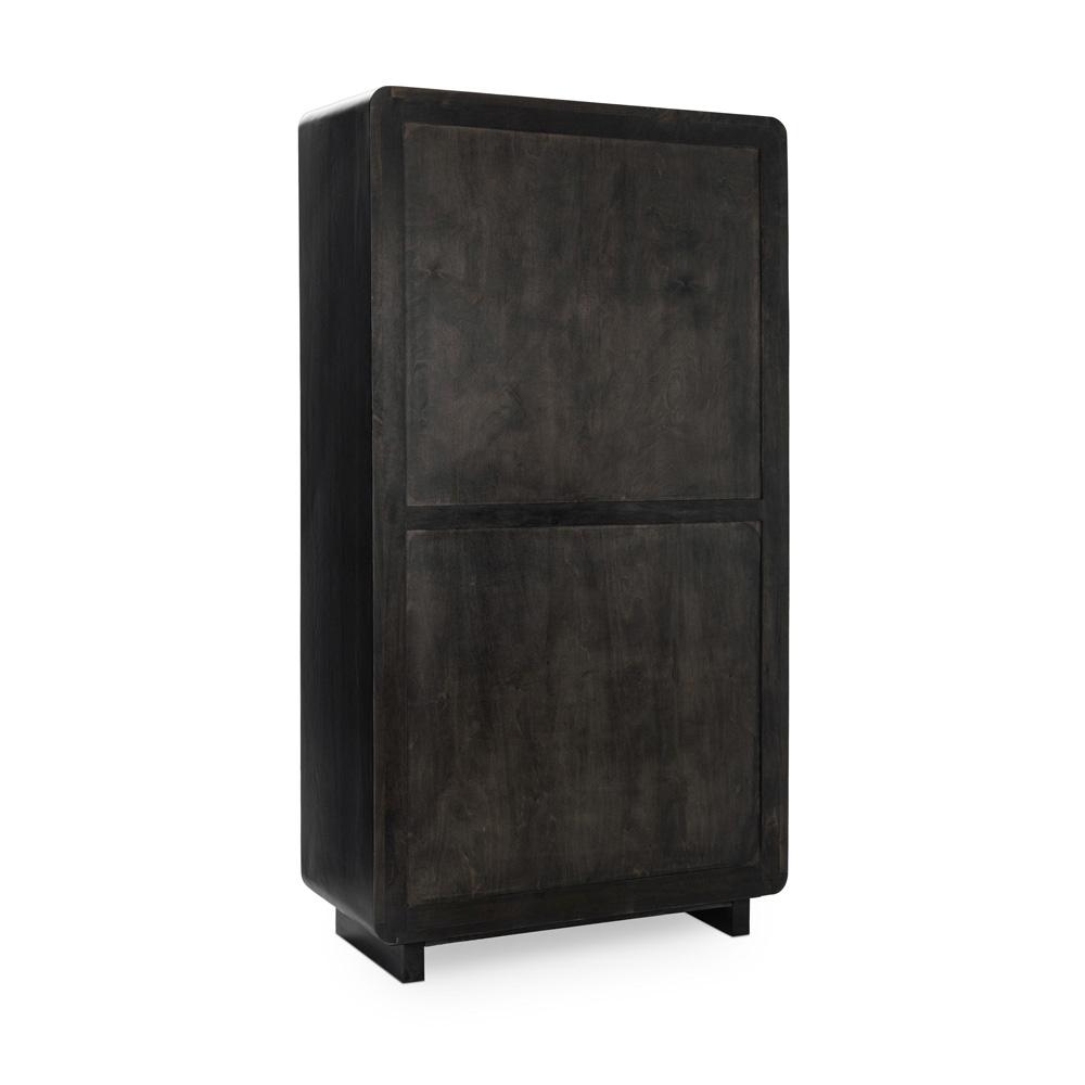 Albero Mango Wood Cabinet 52010964 in Black