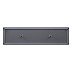 Brighton 60in Fireplace TV Stand FP4-GY in BlackGrey
