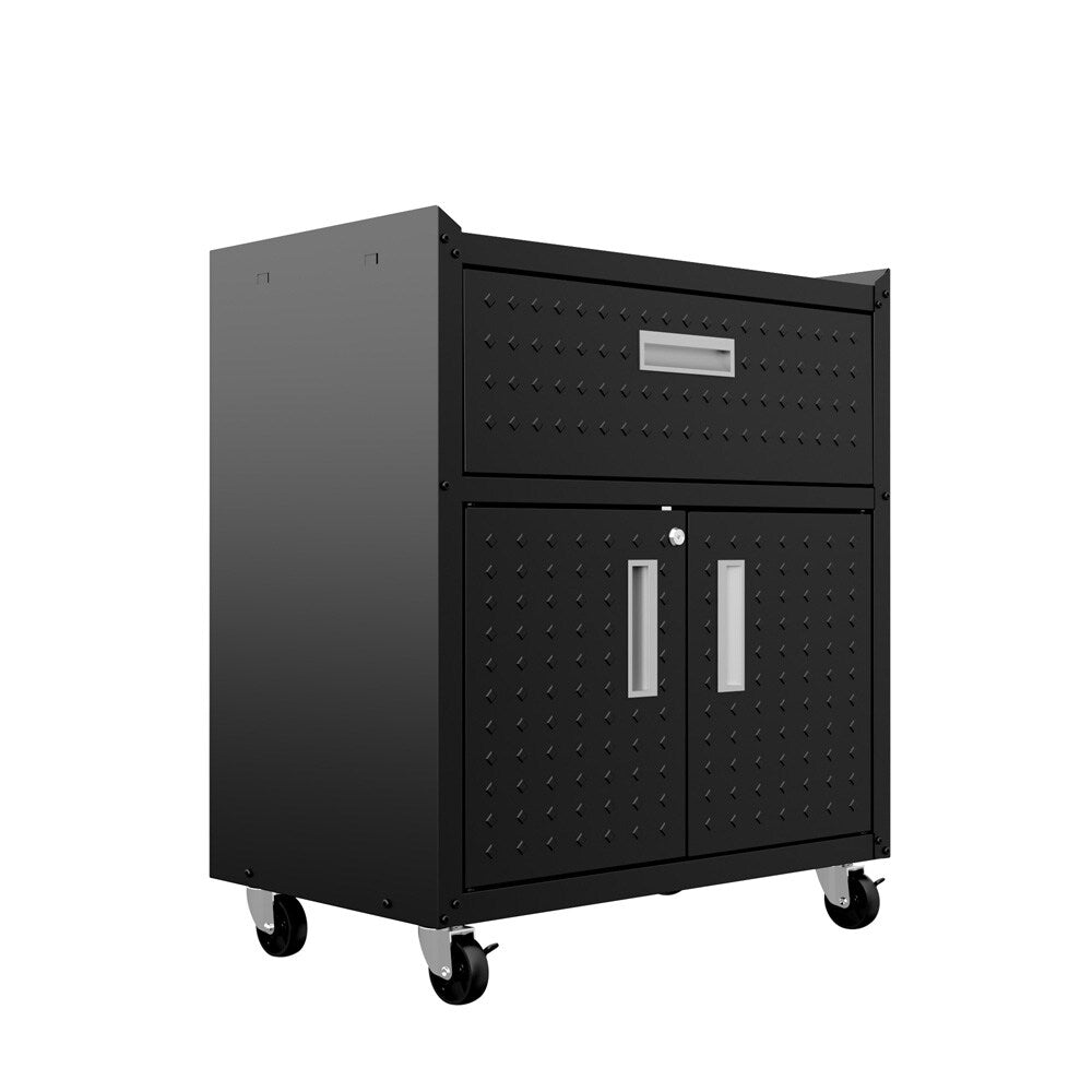 Fortress 3 Piece Garage Set 15GMC-CH in Charcoal Grey