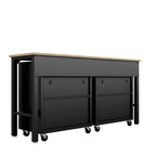 Fortress 3 Piece Garage Set 15GMC-CH in Charcoal Grey