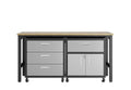 Fortress 3 Piece Garage Set 18GMC in Grey