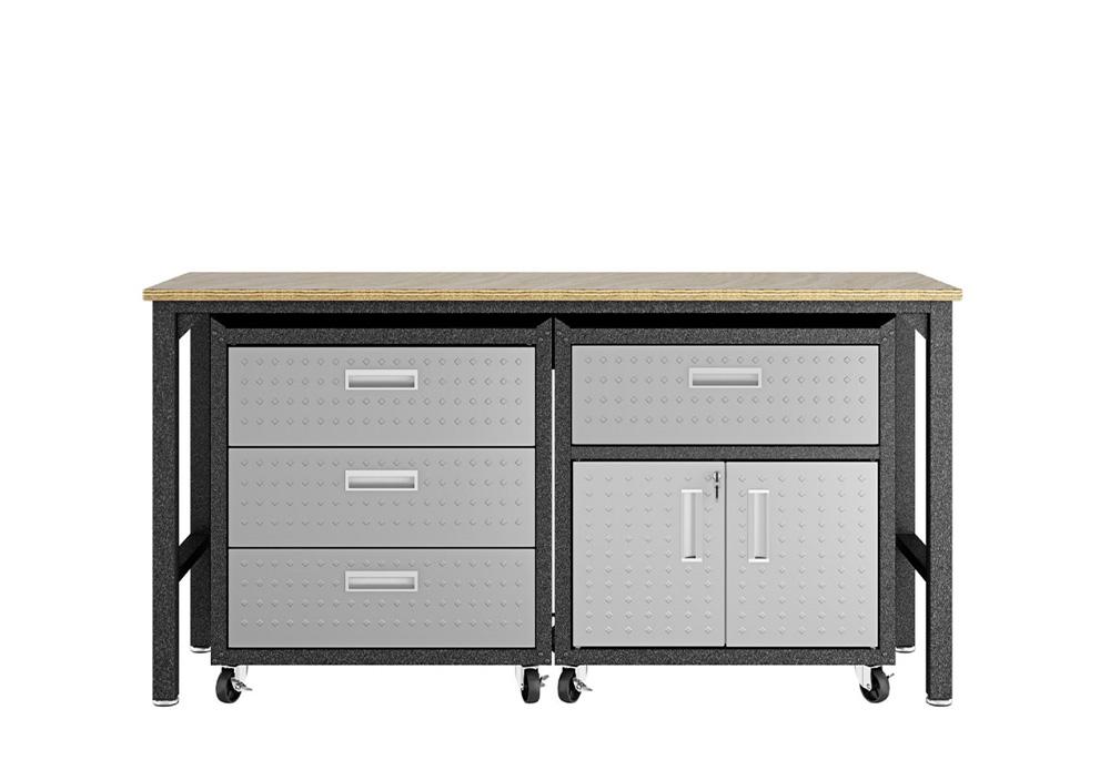 Fortress 3 Piece Garage Set 18GMC in Grey