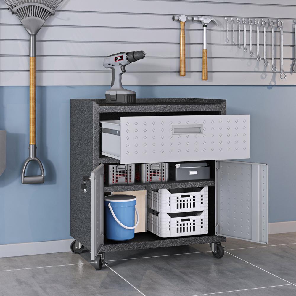 Fortress 3 Piece Garage Set 18GMC in Grey