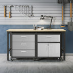 Fortress 3 Piece Garage Set 18GMC in Grey