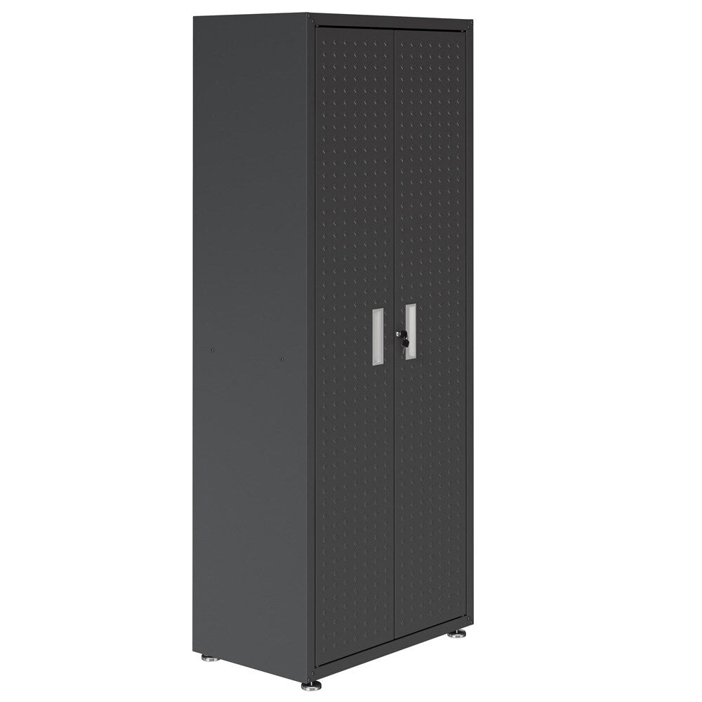 Fortress Garage Cabinet 1GMCF-CH in Charcoal Grey