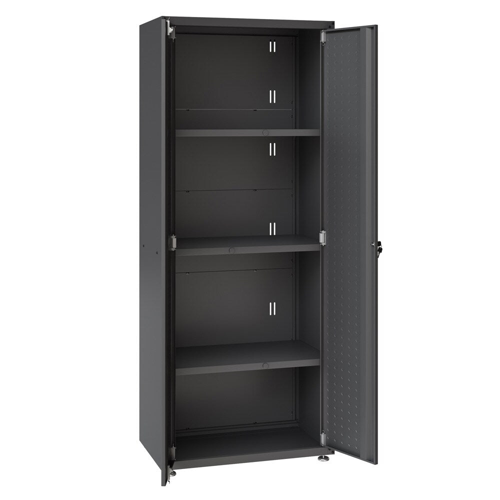 Fortress Garage Cabinet 1GMCF-CH in Charcoal Grey