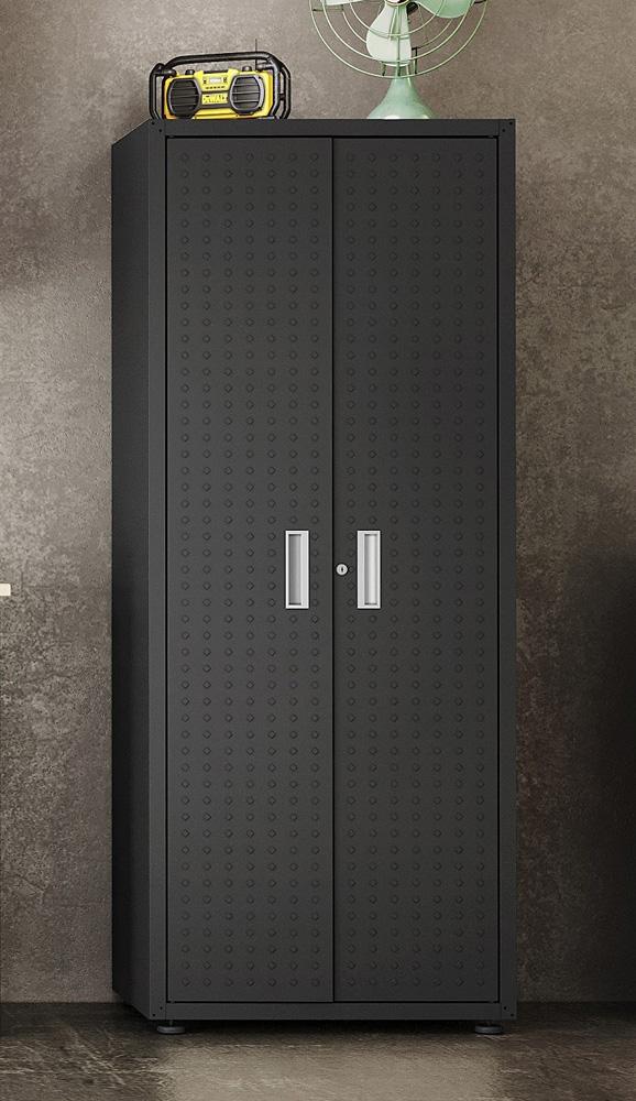 Fortress Garage Cabinet 1GMCF-CH in Charcoal Grey