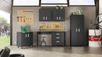 Fortress Garage Cabinet 1GMCF-CH in Charcoal Grey