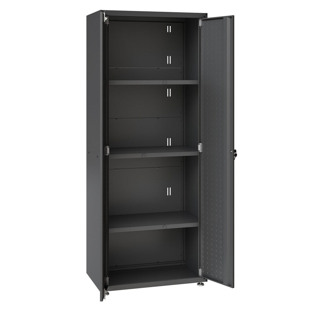 Fortress 6 Piece Garage Set 6-GGGG-CH in Charcoal Grey