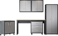 Fortress 6 Piece Garage Set with 3 Drawers 6-GGGG in Grey