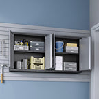 Fortress 6 Piece Garage Set with 3 Drawers 6-GGGG in Grey
