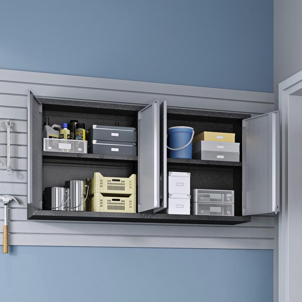 Fortress 6 Piece Garage Set with 3 Drawers 6-GGGG in Grey