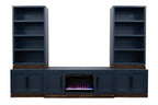 Nora 64in Fireplace TV Stand NO5210.BWK