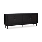 Edris 4-Door Wood Sideboard Buffet 52004181 in Black
