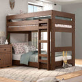 Melitta - Twin/Twin Bunk Bed, Mahogany