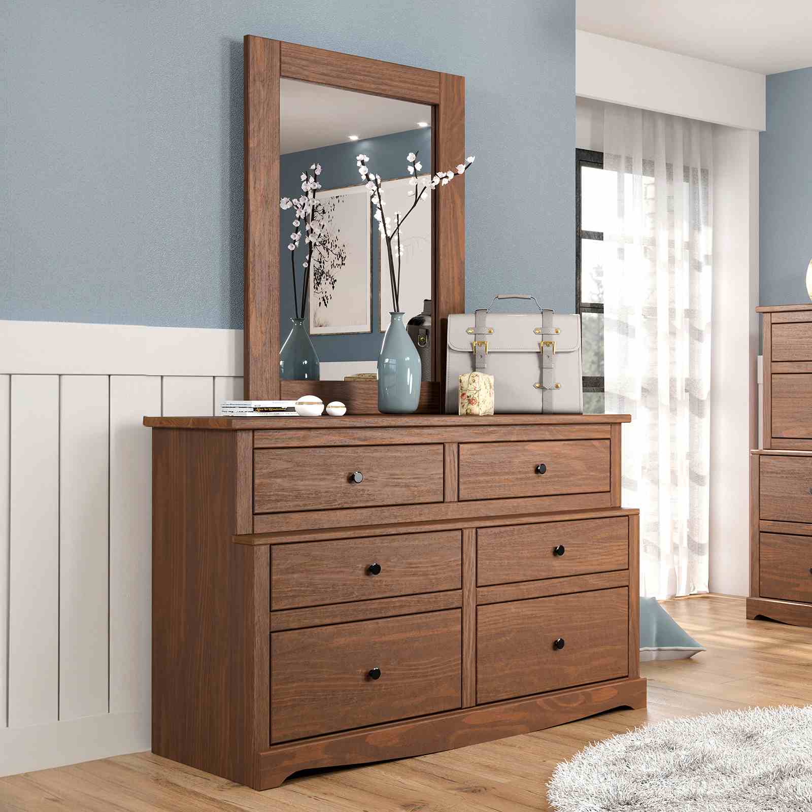 Stavros - Dresser, Mahogany